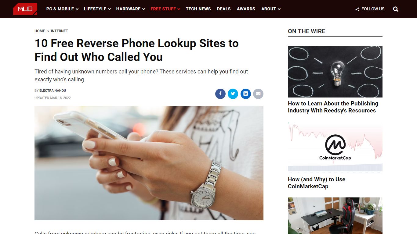 10 Free Reverse Phone Lookup Sites to Find Out Who Called You - MUO